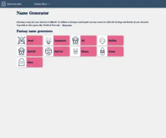 Generator.name(Fantasy) Screenshot
