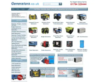 Generators.co.uk(Generators for Sale) Screenshot