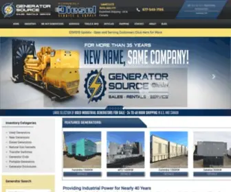 Generatorsource.com(Industrial Diesel Generators) Screenshot