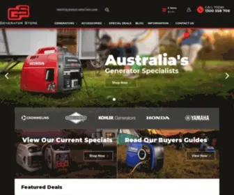 Generatorstore.com.au(Generator Store) Screenshot
