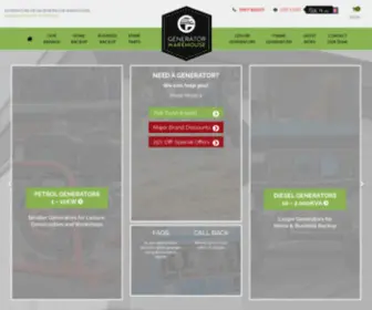 Generatorwarehouse.co.uk(Generator Warehouse) Screenshot