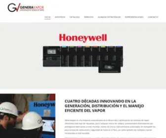 Generavapor.com.pe(Sistemas de vapor para la industria) Screenshot