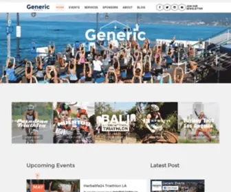 Genericevents.com(Generic Events) Screenshot