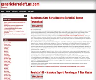 GenericForzoloft.us.com(Blogging Blogs Info) Screenshot