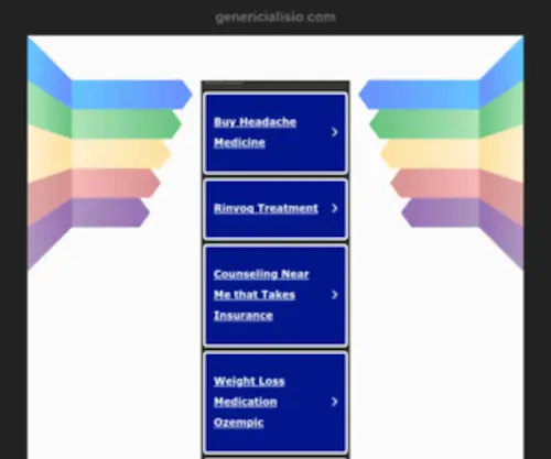 Genericialisio.com(揭阳阶乙广告传媒有限公司) Screenshot