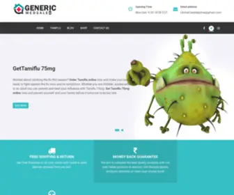 Genericmedsale.com(Buy Flu & Insomnia Tamiflu) Screenshot