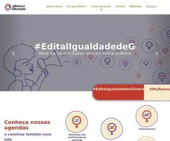 Generoeeducacao.org.br(Gênero Educação) Screenshot