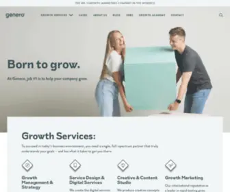 Generogrowth.com(Growth Marketing Agency for the Nordics) Screenshot