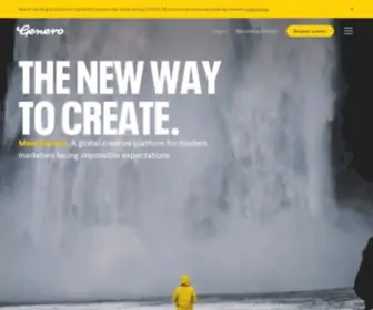 Genero.tv(The new way to create great content) Screenshot
