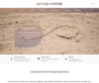 Generous-Minds.com(Generous Minds) Screenshot