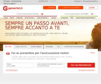 Genertellife.it(Assicurazioni online) Screenshot