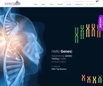 Genes2ME.com(Advanced Genetic Testing Diagnostic Lab) Screenshot