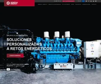 Genesalenergy.com(Grupos) Screenshot