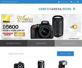 Genescamera.com(Gene's Camera) Screenshot