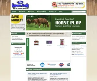 Geneseefeeds.com(Geneseefeeds) Screenshot