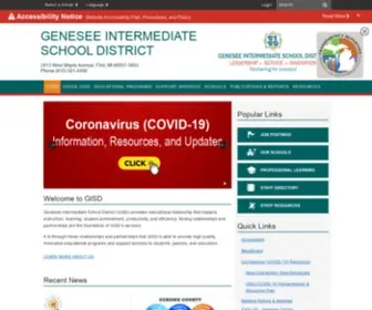 Geneseeisd.org(Genesee Intermediate School District) Screenshot