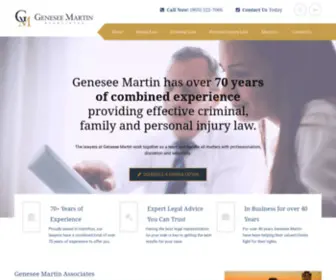 Geneseemartin.com(Genesee Martin) Screenshot