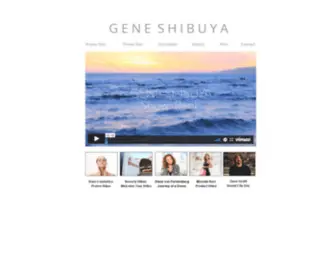 Geneshibuya.com(Gene Shibuya) Screenshot