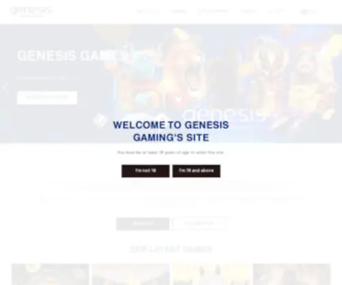 Genesis-Games.com Screenshot