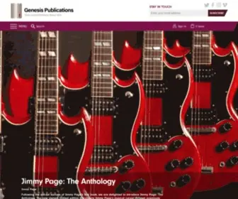 Genesis-Publications.com(Signed Limited Edition Books) Screenshot