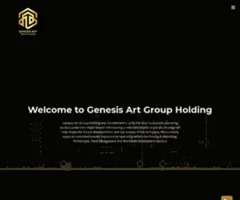 Genesis-Qatar.com(Genesis Art Group Holding) Screenshot