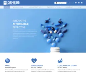 Genesis-RX.com(Genesis Pharmacy) Screenshot