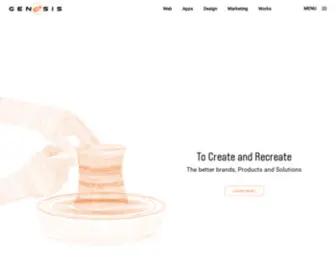 Genesis.qa(Best Web Design in Qatar Website Design Companies Doha Qatar) Screenshot