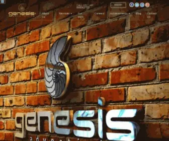 Genesisads.com(Advertising Agency in Pune for Creative) Screenshot