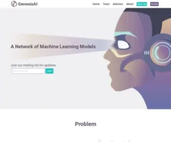 Genesisai.io(AI services marketplace) Screenshot