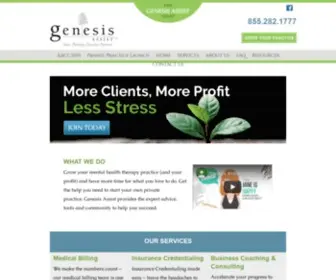 Genesisassist.com(Genesis Assist) Screenshot