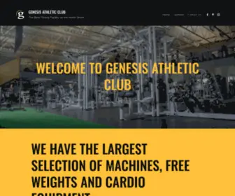 Genesisathleticclub.com(Health) Screenshot