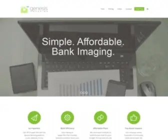 Genesisbanking.com(Community Bank Software) Screenshot