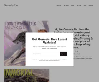 Genesisbe.com(Genesis Be) Screenshot