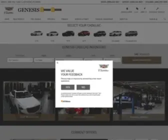 Genesiscadillac.com(Genesis Cadillac) Screenshot