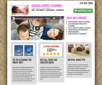 Genesiscc.org(Genesis Carpet Cleaning) Screenshot