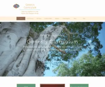 Genesiscurriculum.com(Genesis Curriculum) Screenshot