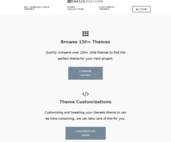 Genesisdesignr.com(Genesisdesignr) Screenshot