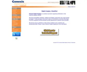 Genesisdi.com(Genesis Digital Imaging) Screenshot