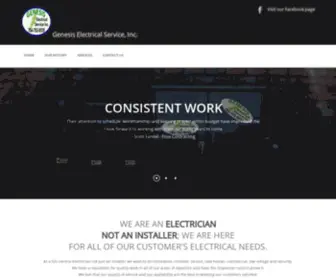 Genesiselectricalservice.com(Genesis Electrical Service) Screenshot