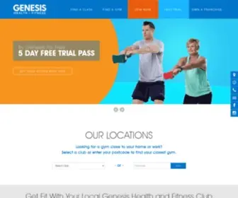 Genesisfitness.com.au(Genesis Fitness Club) Screenshot