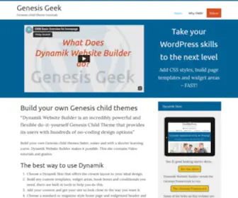 Genesisgeek.com(Genesis Geek) Screenshot