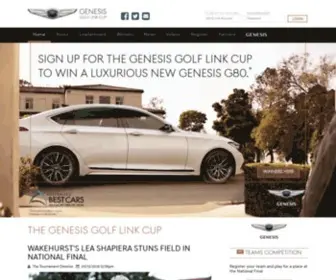 Genesisgolflinkcup.com.au(The Golf Link Cup) Screenshot