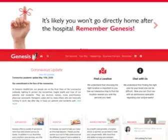 Genesishcc.com(Long Term Care Services) Screenshot