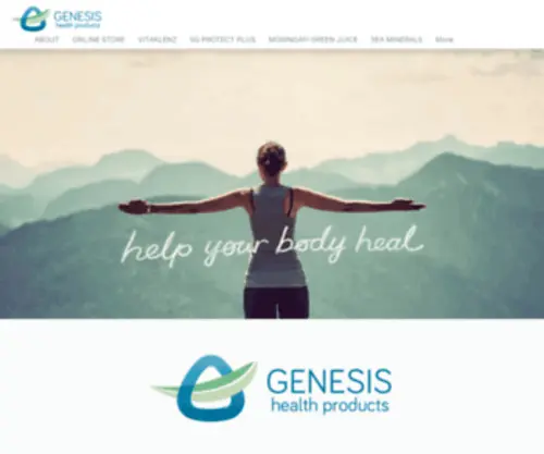 Genesishealthproducts.com(Balance Gut Health) Screenshot
