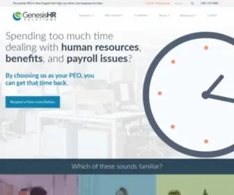 Genesishrsolutions.com(GenesisHR Solutions) Screenshot