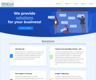 Genesisinfo.com(Page Redirection) Screenshot