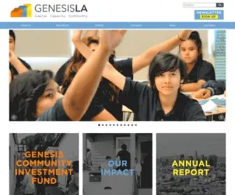 Genesisla.org(Genesis LA (GLA)) Screenshot