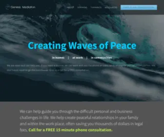 Genesismediation.com(Genesis Mediation) Screenshot