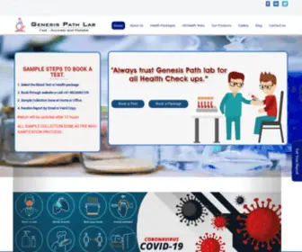 Genesispathlab.com(Genesis Pathlab Path) Screenshot