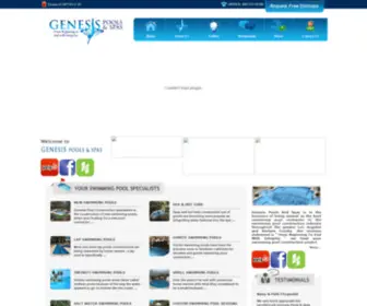 Genesispoolconstruction.com(Genesispoolconstruction) Screenshot